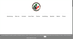 Desktop Screenshot of drv-rettungshundestaffel-niederrhein.com